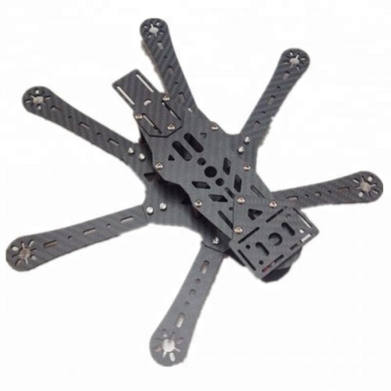 Custom-designed carbon fiber chassis for RC vehicles