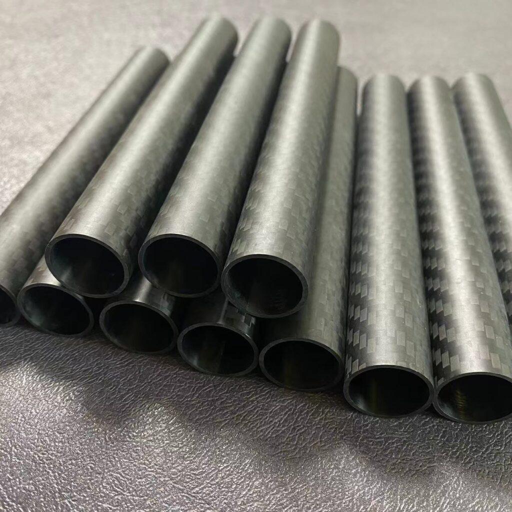 Wide range of customizable carbon fiber tubes